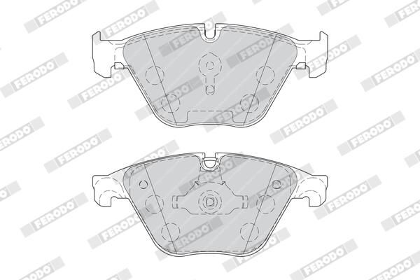 FERODO FDB4382 Brake Pad Set, disc brake