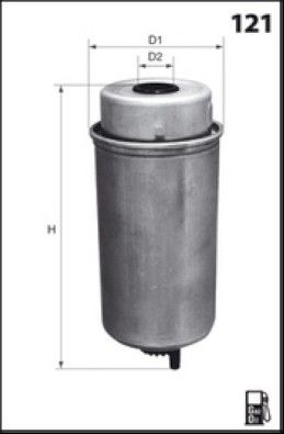 MISFAT Filtre à carburant M627