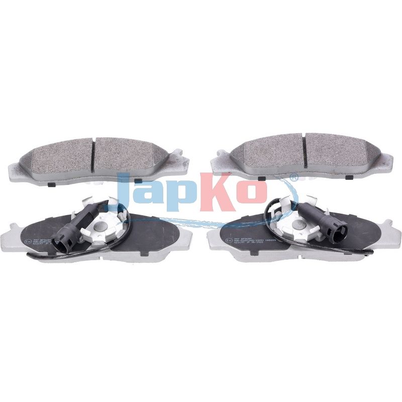 set placute frana,frana disc JAPKO 50997