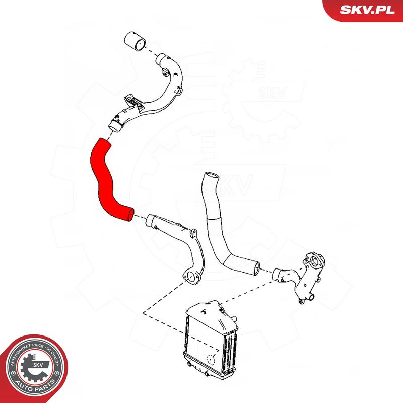 Laadimisõhu voolik, ESEN SKV 43SKV167