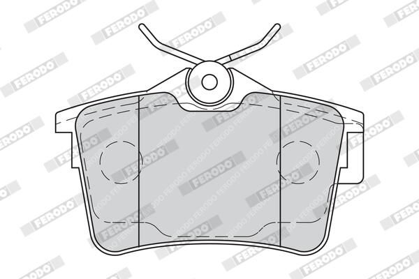 FERODO FDB4250 Brake Pad Set, disc brake