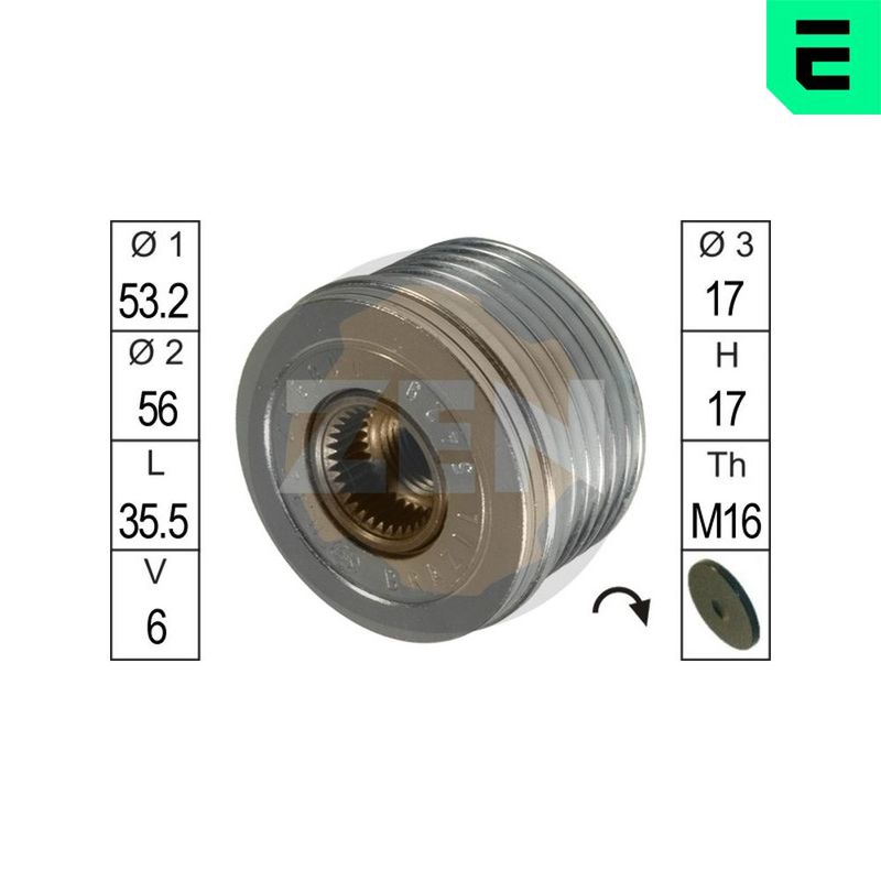 Механізм вільного ходу генератора, Era ZN5429