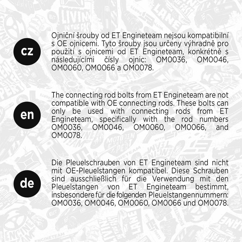 Product Image - Drijfstangschroef - BS0055 - ET ENGINETEAM