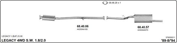 Sistema de gases de escape