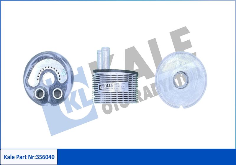 Охолоджувач оливи, моторна олива, Kale Oto Radyatör 356040