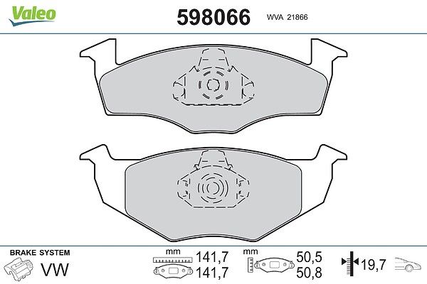 Juego de pastillas de freno