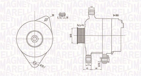 Генератор, Magneti Marelli 063732112010