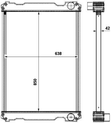 Product Image - Radiateur - CR863000P - MAHLE