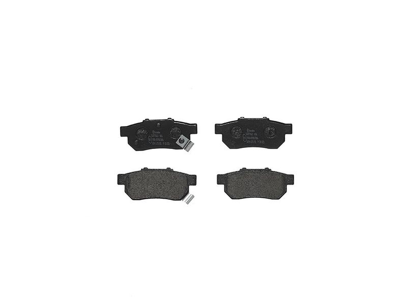 Piduriklotsi komplekt, ketaspidur, BREMBO P 28 025