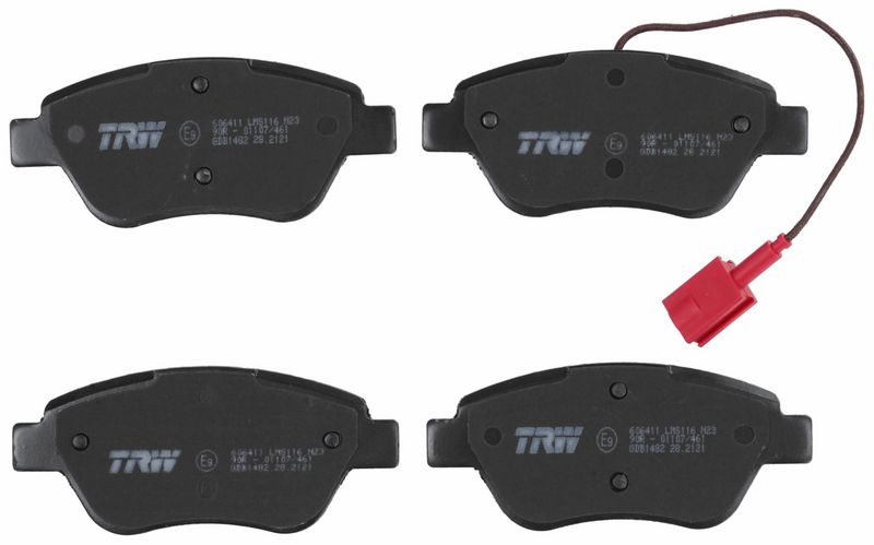 TRW GDB1482 Brake Pad Set, disc brake