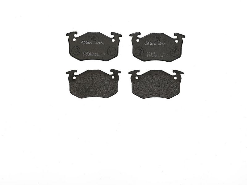 комплект спирачно феродо, дискови спирачки BREMBO