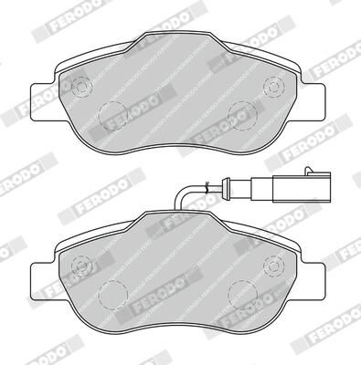 FERODO FDB1945 Brake Pad Set, disc brake