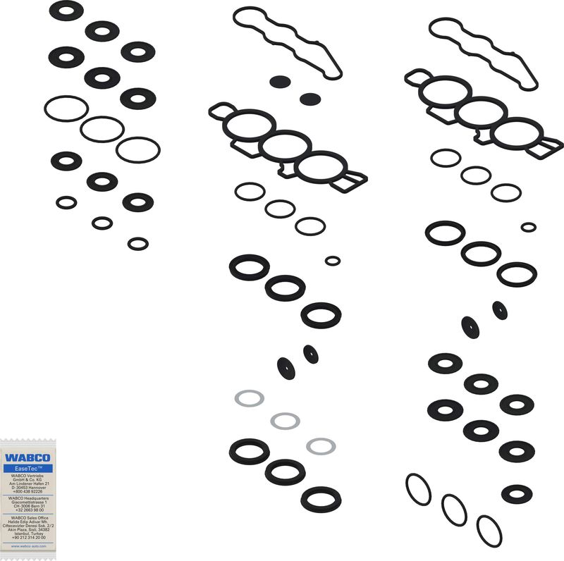 Ремкомплект, усилитель привода сцепления WABCO 4729050042 на MERCEDES-BENZ MK