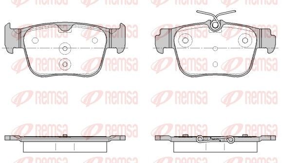 REMSA Volkswagen Колодки гальмівні задні GOLF VIII 19-, SKODA OCTAVIA IV Combi 2.0 20-