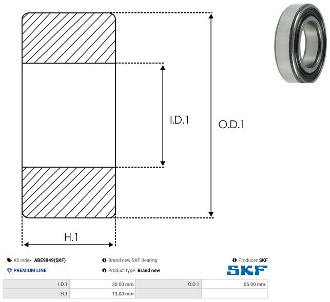 AS-PL ABE9049(SKF) Bearing