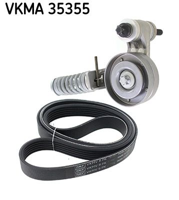 SKF VKMA 35355 V-Ribbed Belt Set