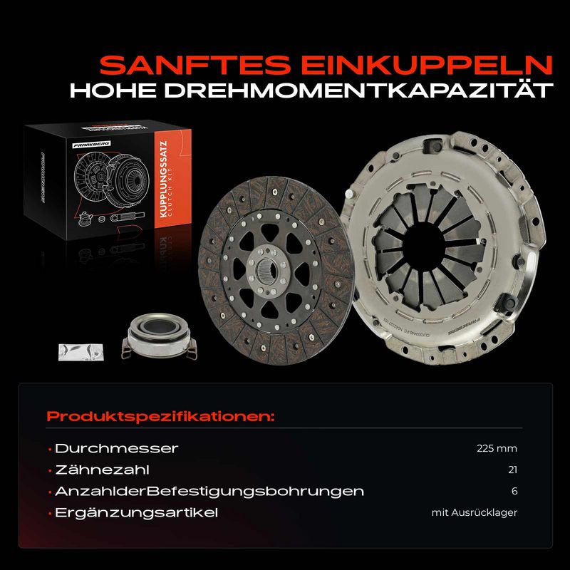 Frankberg 5481FB0028834 Clutch Kit