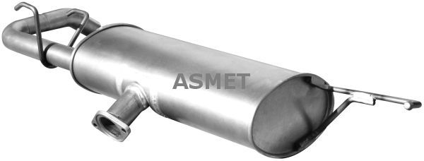 ASMET 25.011 Rear Muffler