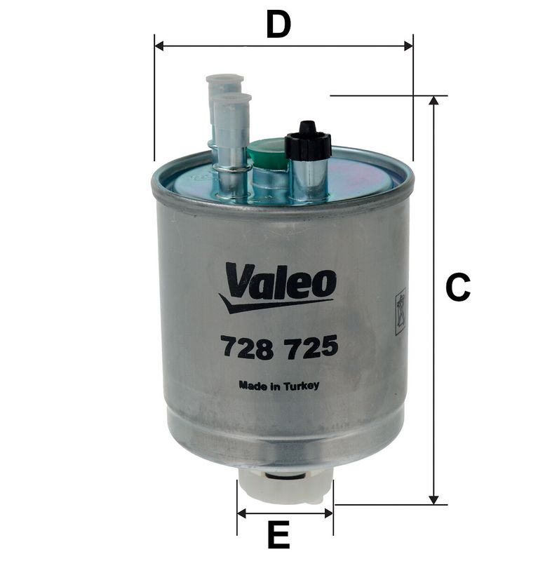 Filtre+à+carburant VALEO 728725