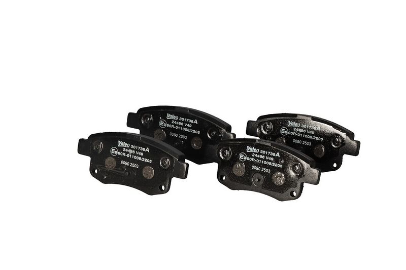 Sada brzdových destiček, kotoučová brzda 301738A