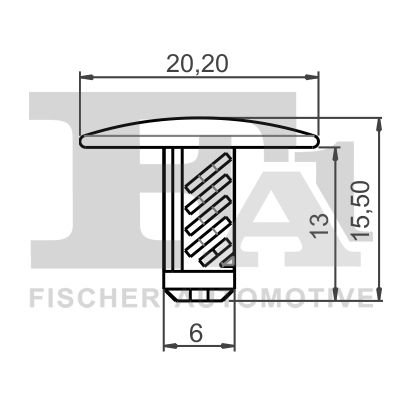 FA1 Patent, dísz-/védőléc 33-10014.10