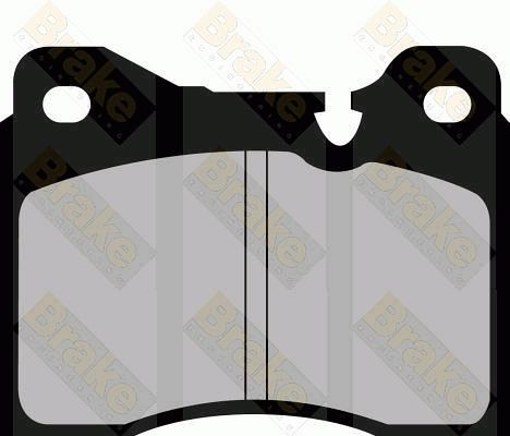 Brake Engineering Brake Pad Set, disc brake PA284