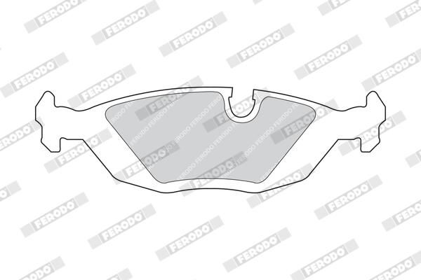 FERODO Plaquettes de frein à disque FDB296