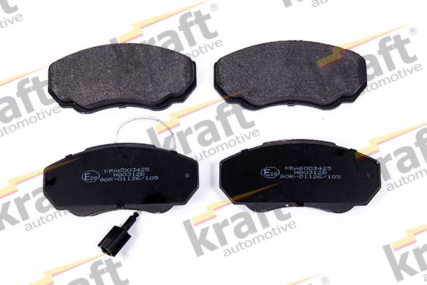 KRAFT Automotive 6003425 Stabdžių trinkelių rinkinys, diskinis stabdys