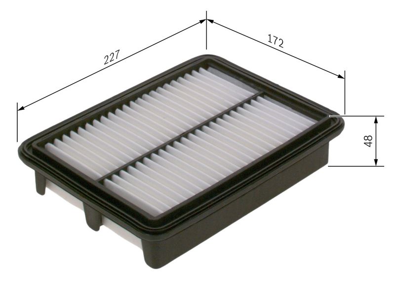 Õhufilter, BOSCH F 026 400 457