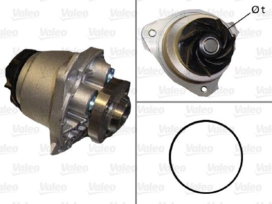 VALEO Waterpomp, motorkoeling 506587