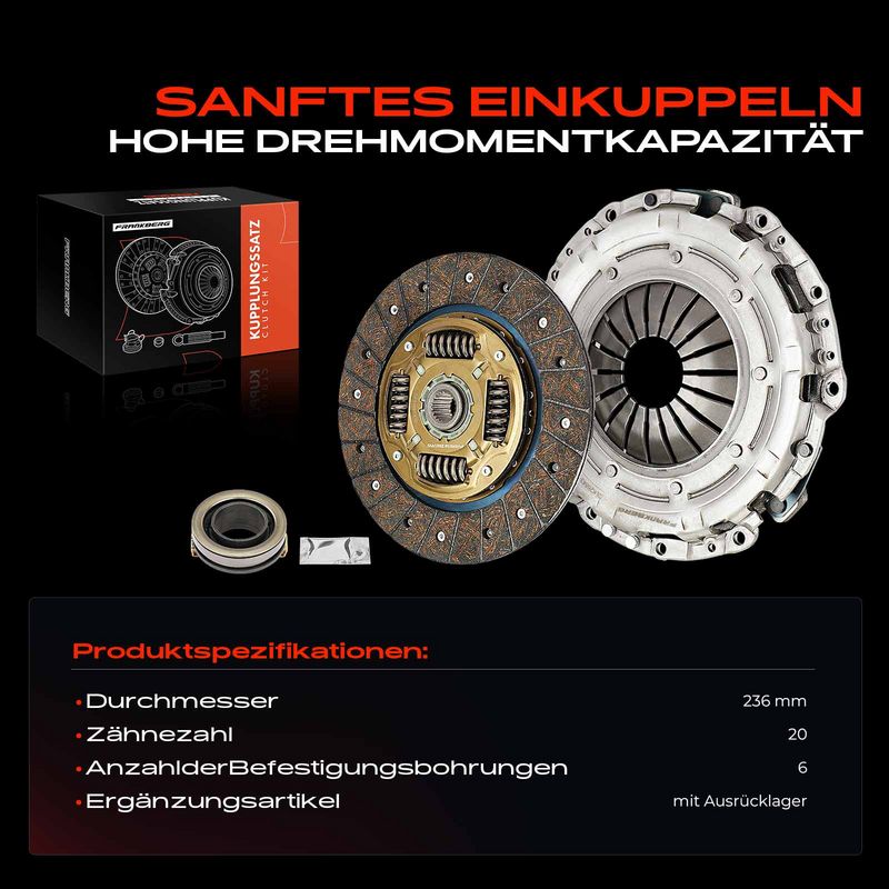 Frankberg 5481FB0037666 Clutch Kit
