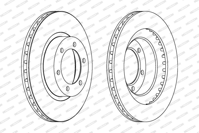 Disque+de+frein FERODO DDF1594C