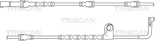 TRISCAN figyelmezető kontaktus, fékbetétkopás 8115 11040