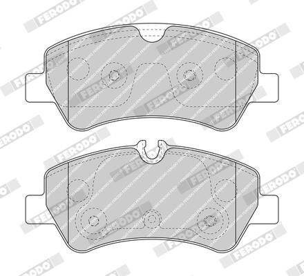 FERODO Plaquettes de frein à disque FVR5075