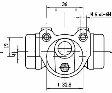 MOTAQUIP fékmunkahenger VWC272