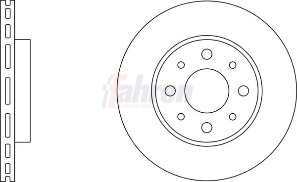 Fahren Brake Disc FBD6285