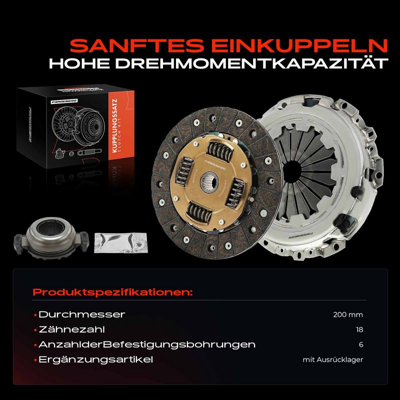 Frankberg 5481FB0028868 Clutch Kit