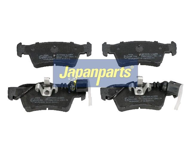 JAPANPARTS Stabdžių trinkelių rinkinys, diskinis stabdys