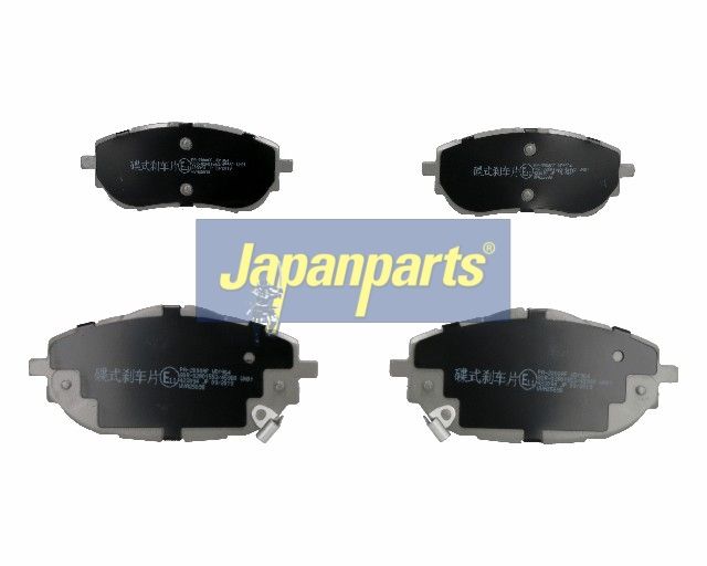 set placute frana,frana disc JAPANPARTS PA-2000AF