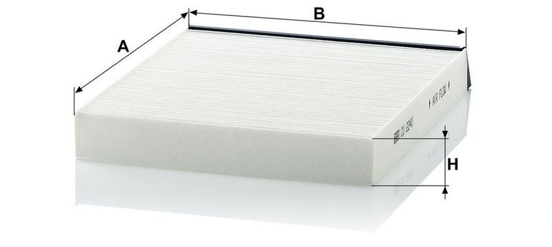 Filter, salongiõhk, MANN-FILTER CU 2240