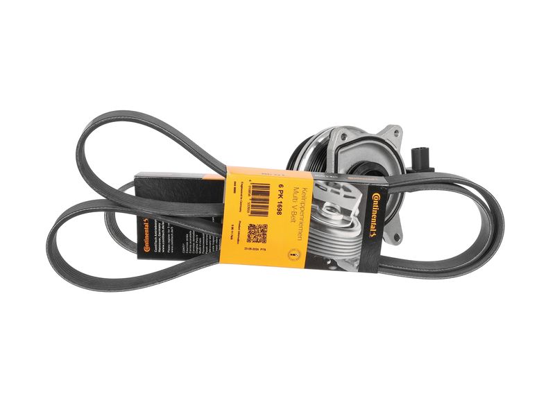 Product Image - Waterpomp + multi v-riemset - PW0010 - ET ENGINETEAM