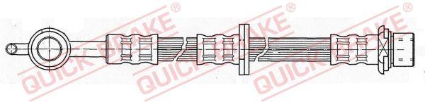 Гальмівний шланг, Quick Brake 58.966