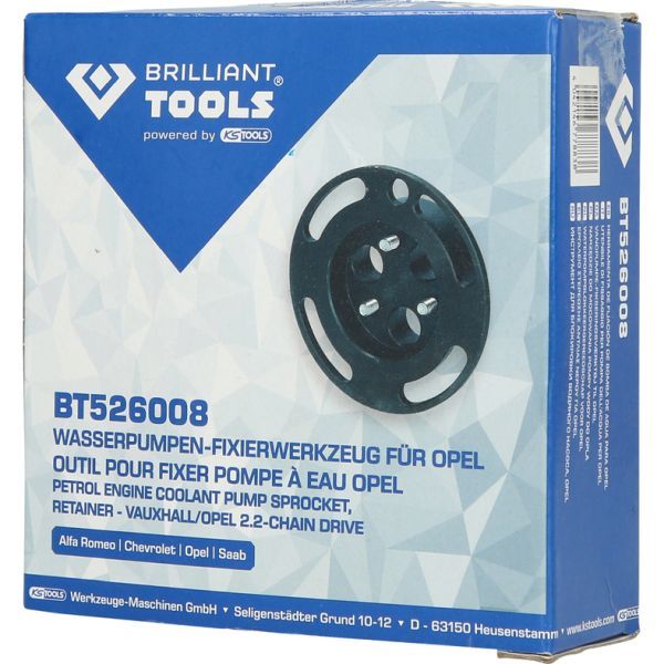 Fikseerimise tööriist, veepump, KS TOOLS BT526008