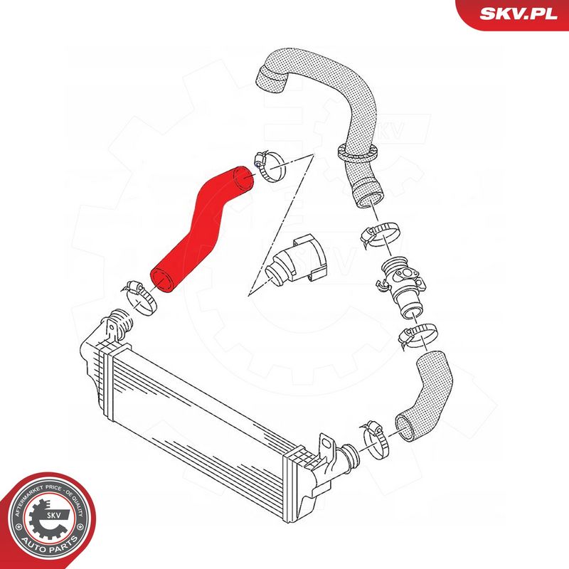 Laadimisõhu voolik, ESEN SKV 43SKV465