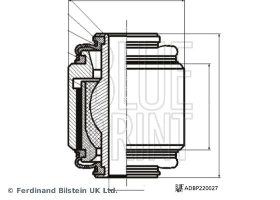 сайлентблок важіля BLUE PRINT ADBP860194