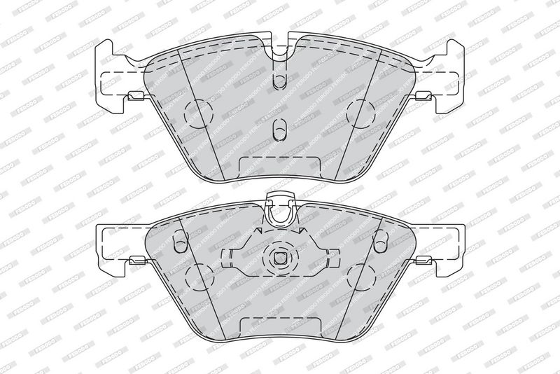 FERODO Plaquettes de frein à disque FDB1773