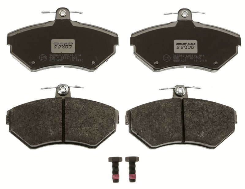 TRW GDB1437 Brake Pad Set, disc brake