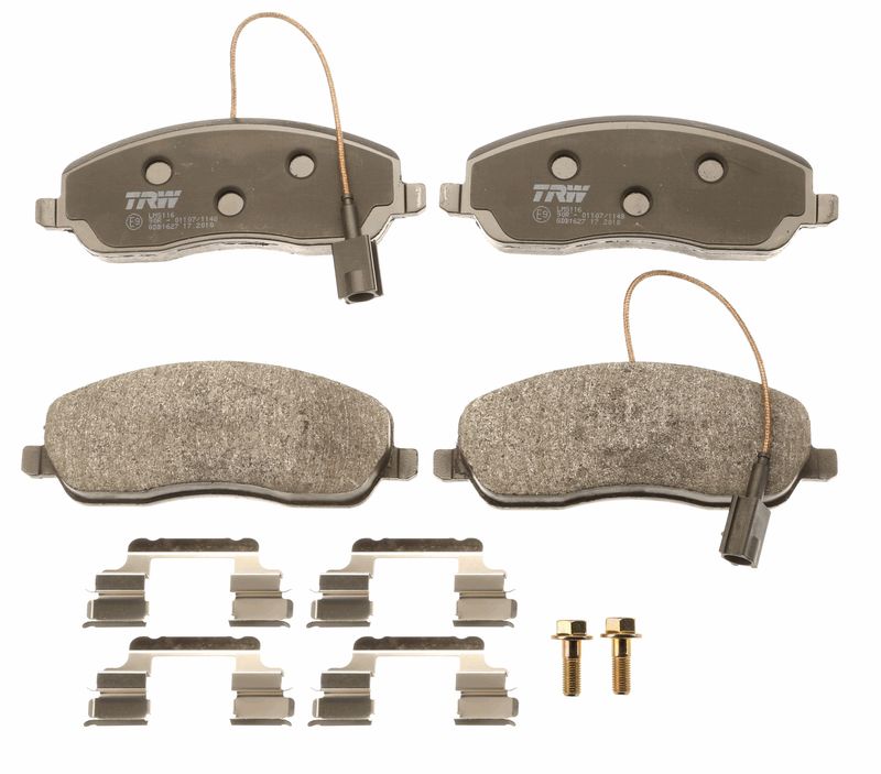 TRW GDB1627 Brake Pad Set, disc brake