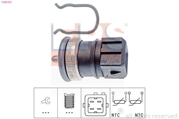 Sensor, temperatura del refrigerante