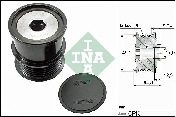 Schaeffler INA generátor szabadonfutó 535 0284 10